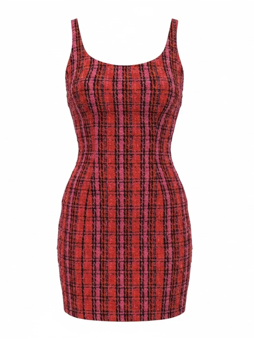 Endless Rose sleeveless plaid